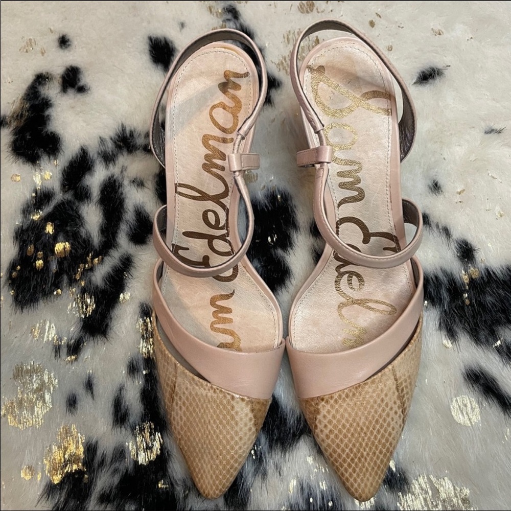 Sam Edelman Beige Heels